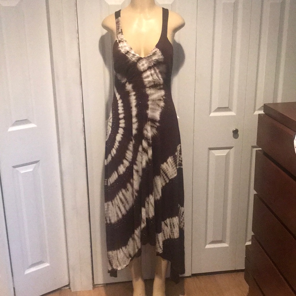 Inc tie dye rhinestone dress size M